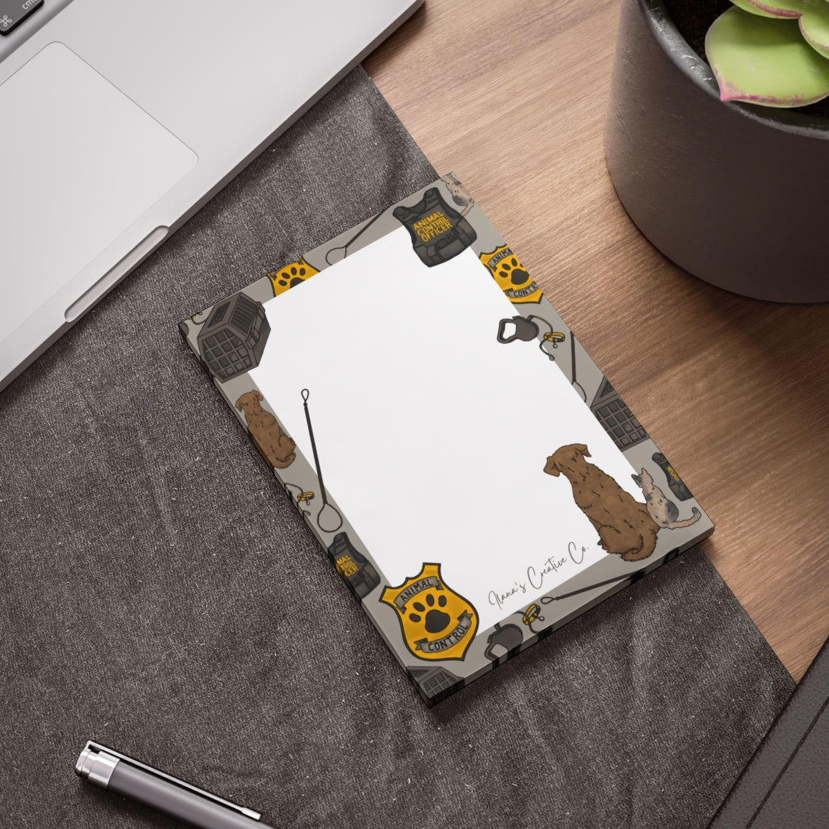 Animal Control Officer Sticky Notepad