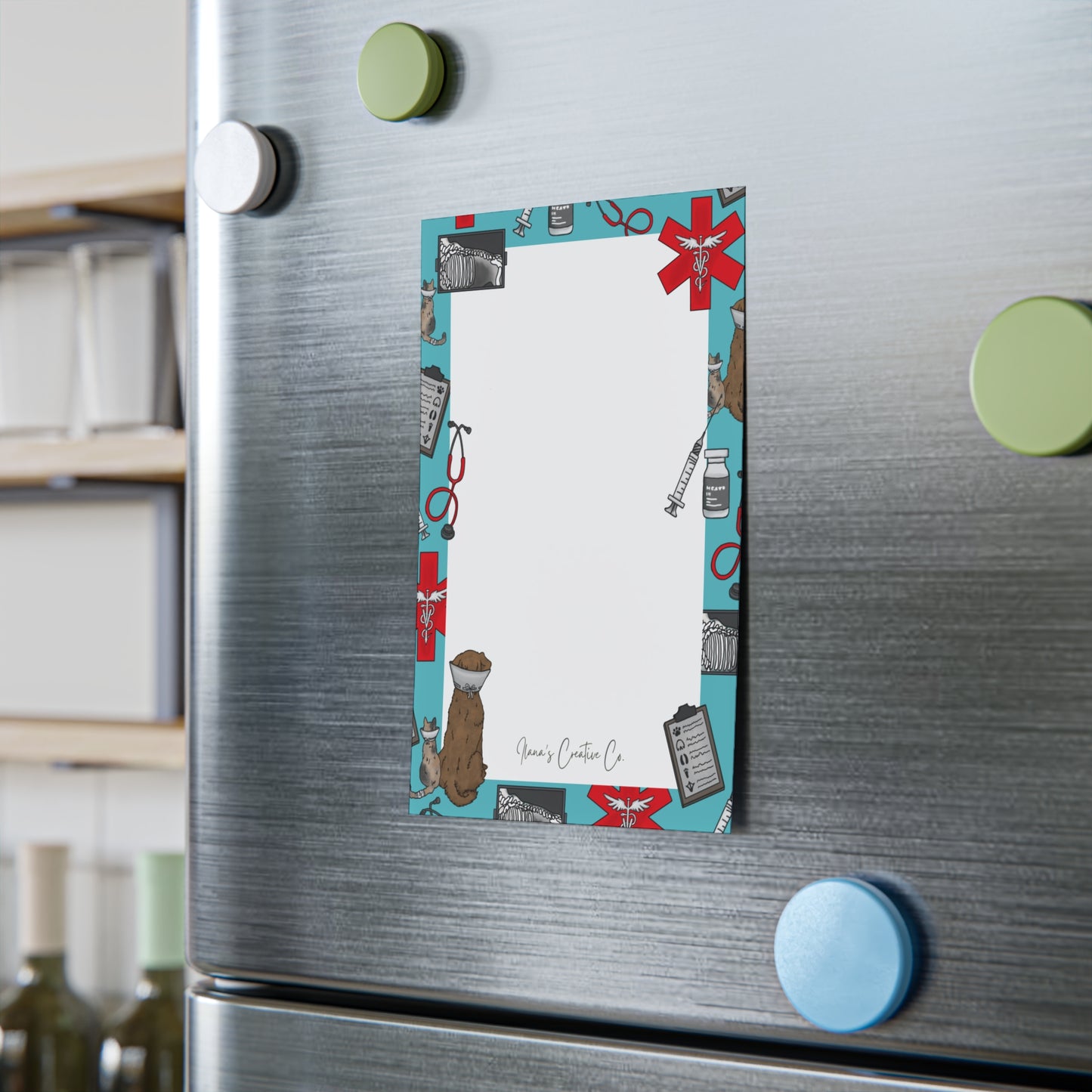 Emergency Vet Sticky Notepad