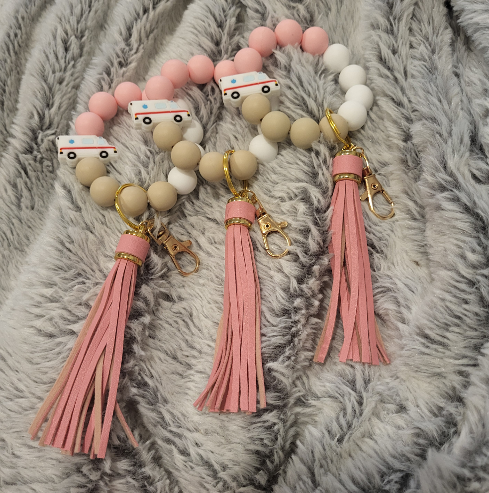 Wristlet Keychain Medic | Pink