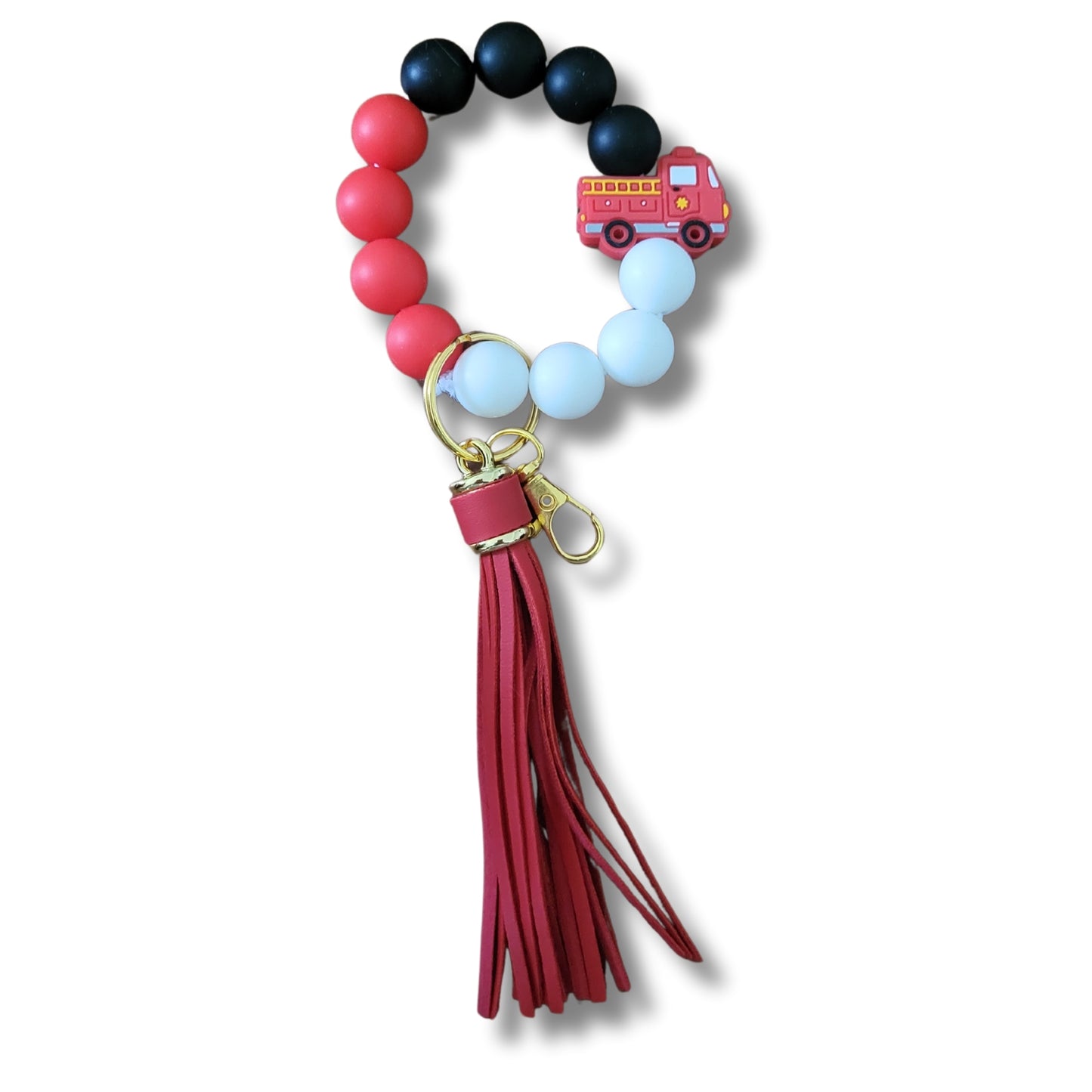 Wristlet Keychain Firefighter