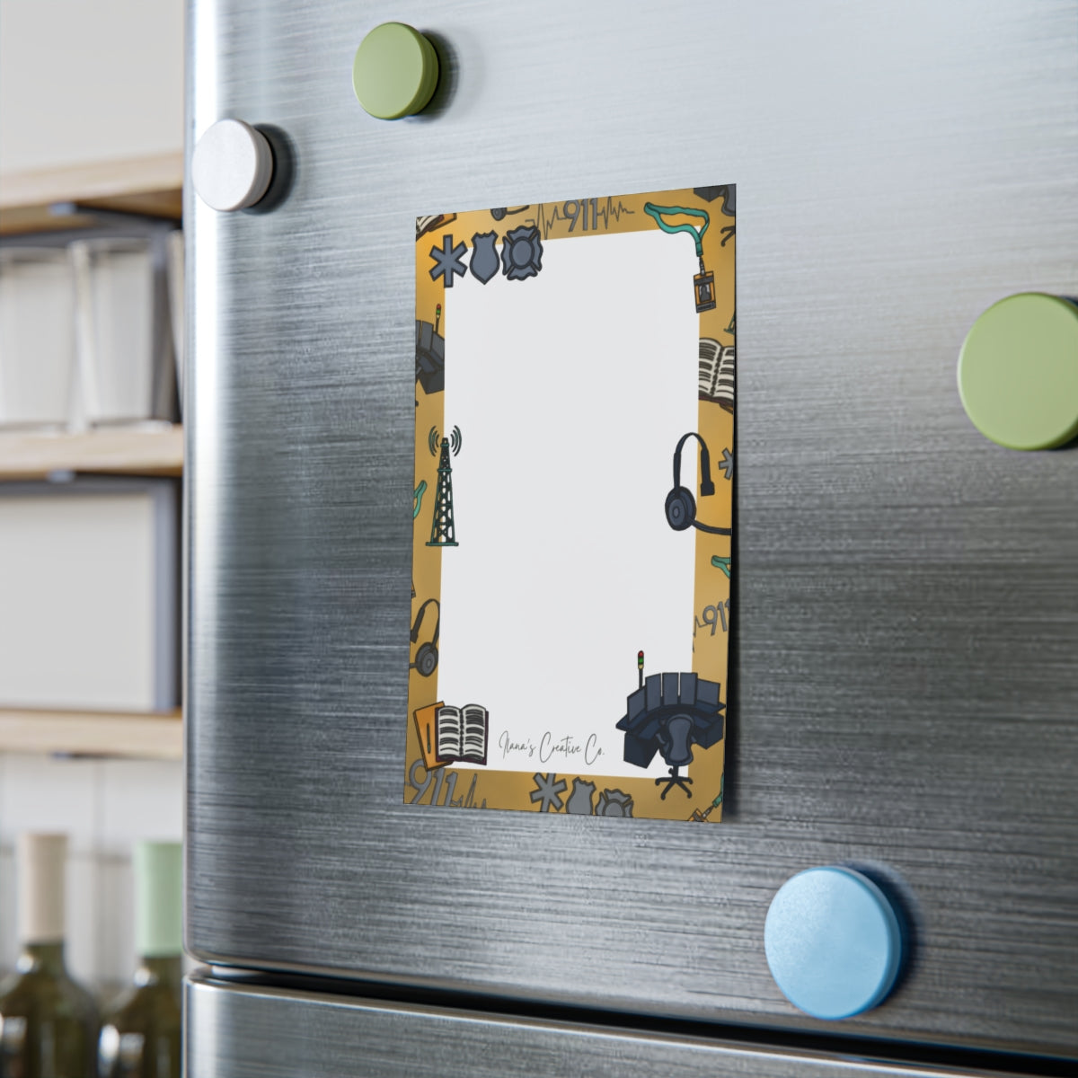 911 Dispatcher Sticky Notepad