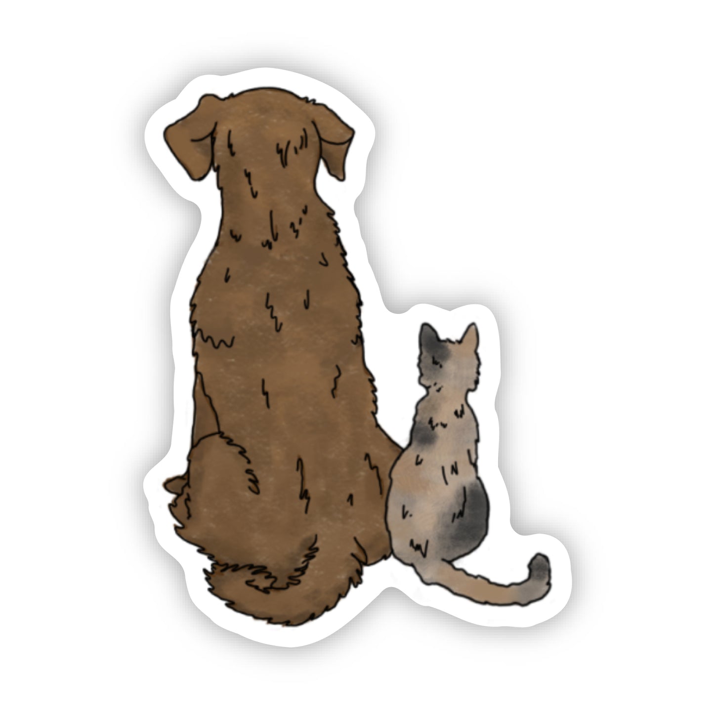 Sticker | Cat & Dog