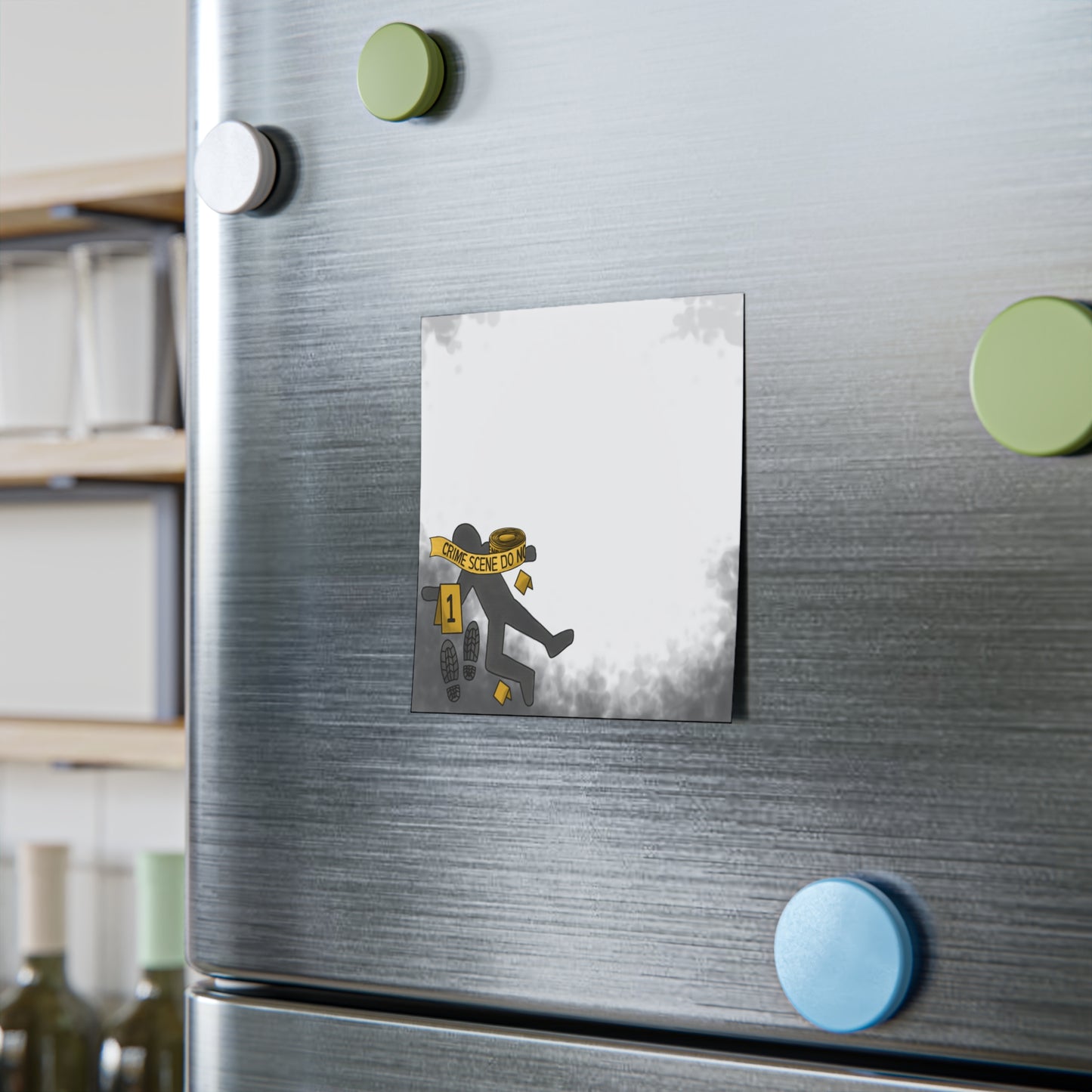 Crime Scene Sticky Note