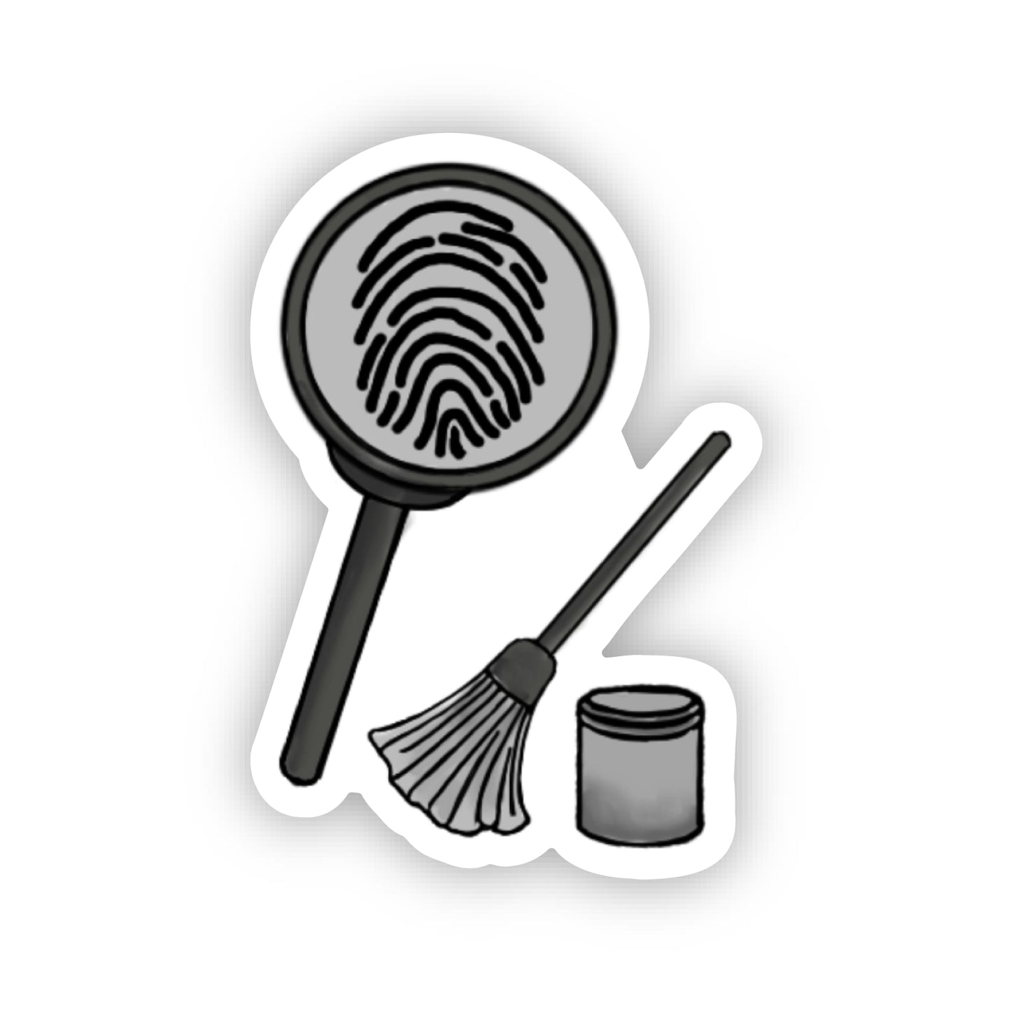 Sticker | Crime Scene Fingerprint