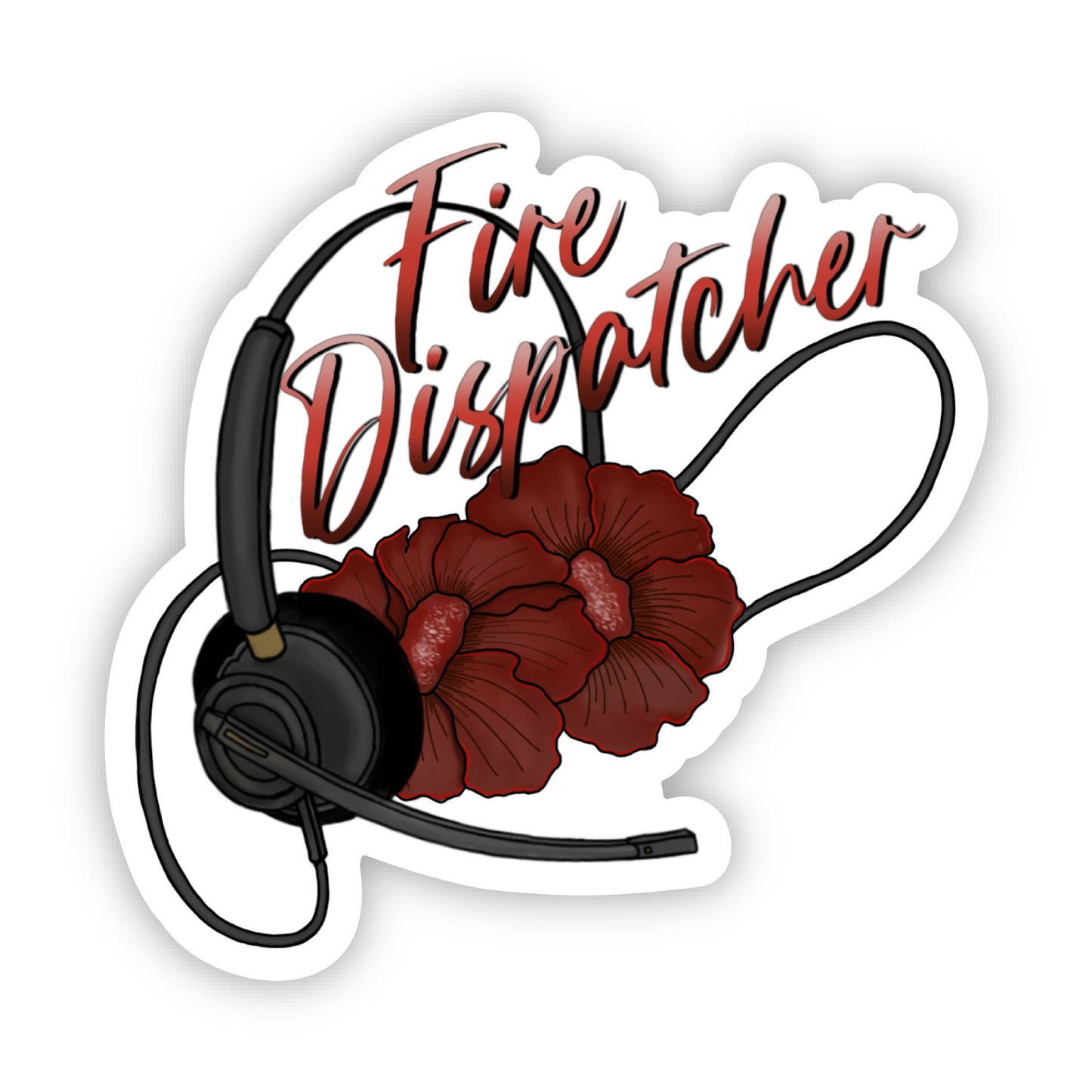 Sticker | Fire Dispatch Flower
