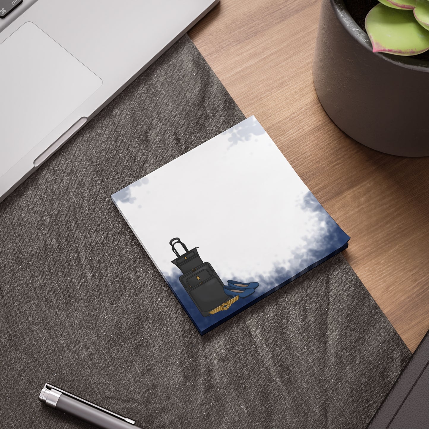 Flight Attendant Sticky Note