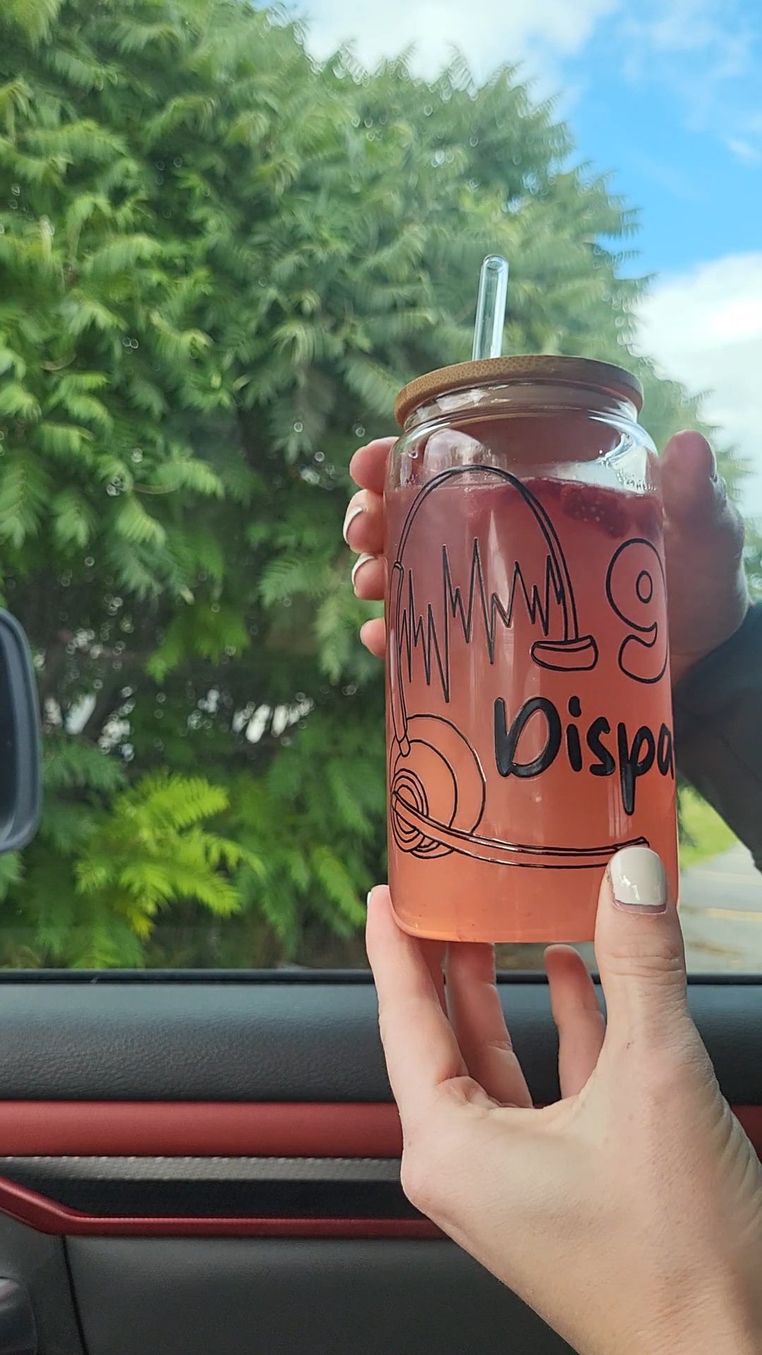 Glass Sipper Cups