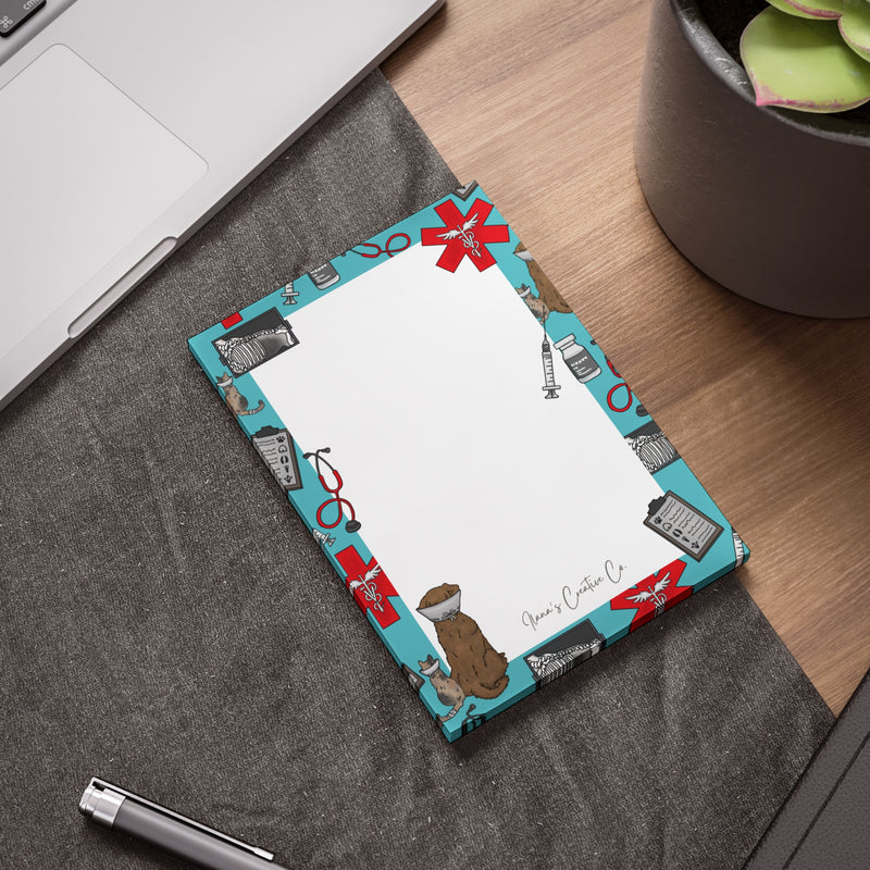 Emergency Vet Sticky Notepad-zoom-