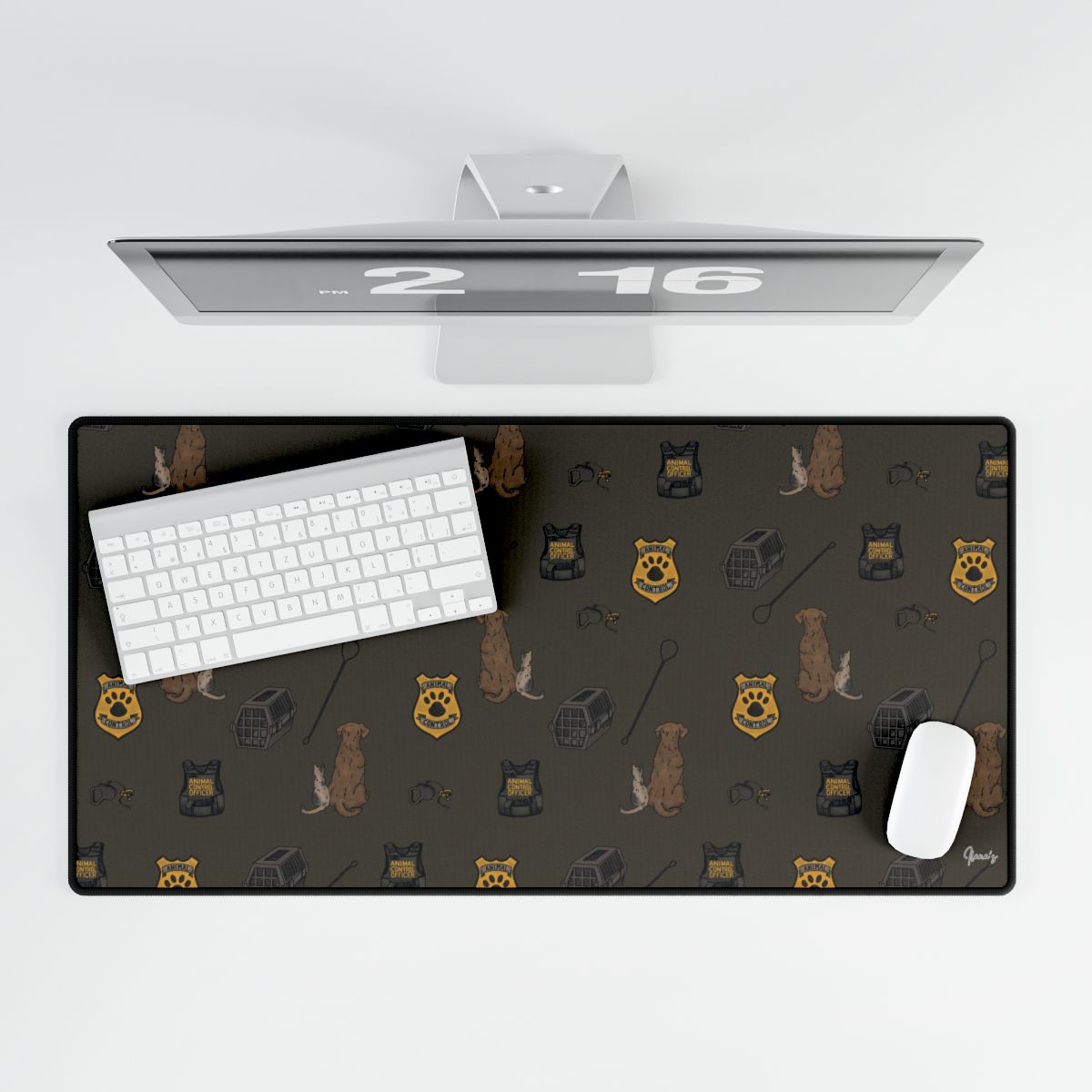 Animal Control Officer Desk Mat - Style 2 *Pre-Order-zoom-3