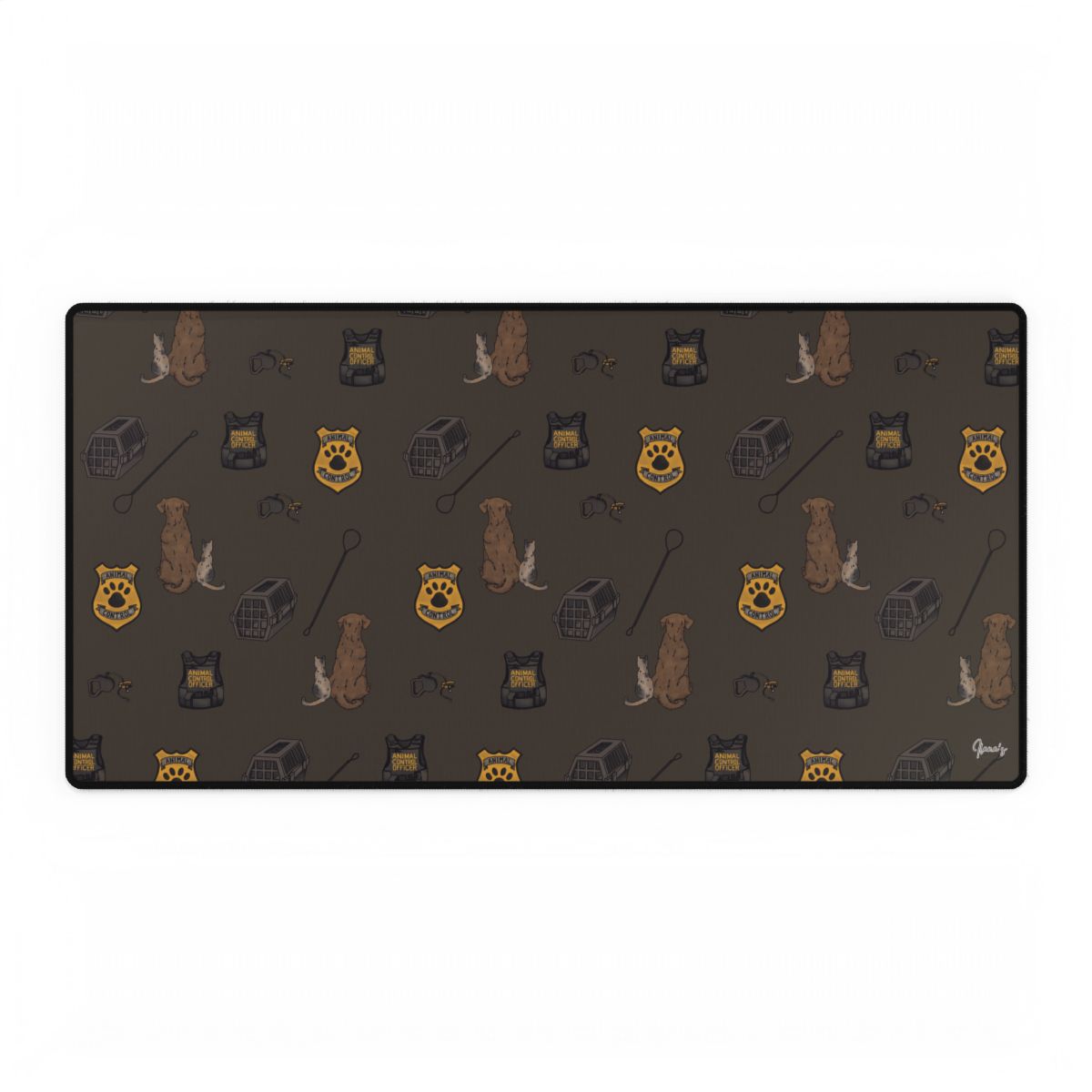 Animal Control Officer Desk Mat - Style 2 *Pre-Order-zoom-1