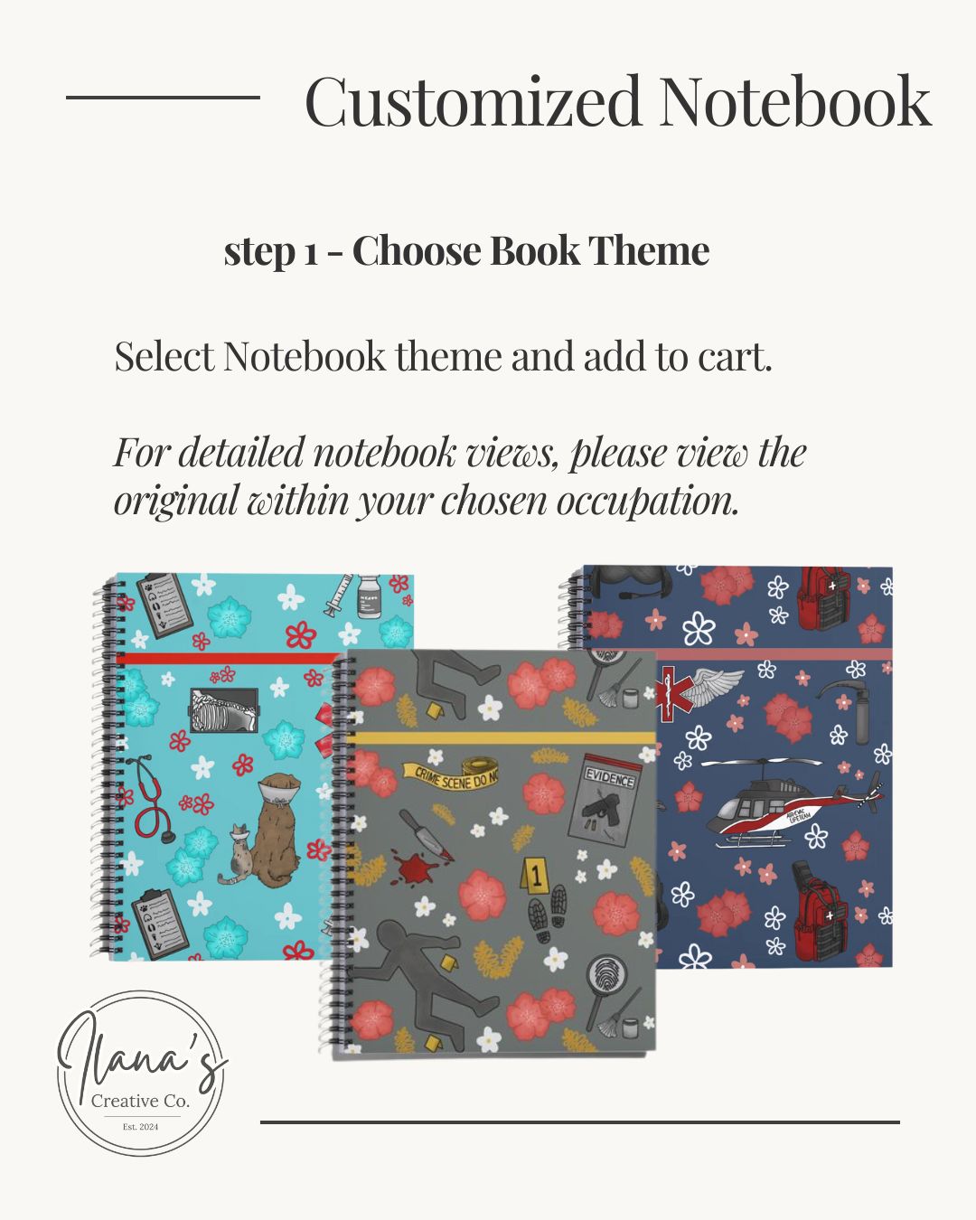 Customized First Responder Notebooks