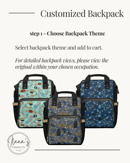 Customized First Responder Backpacks