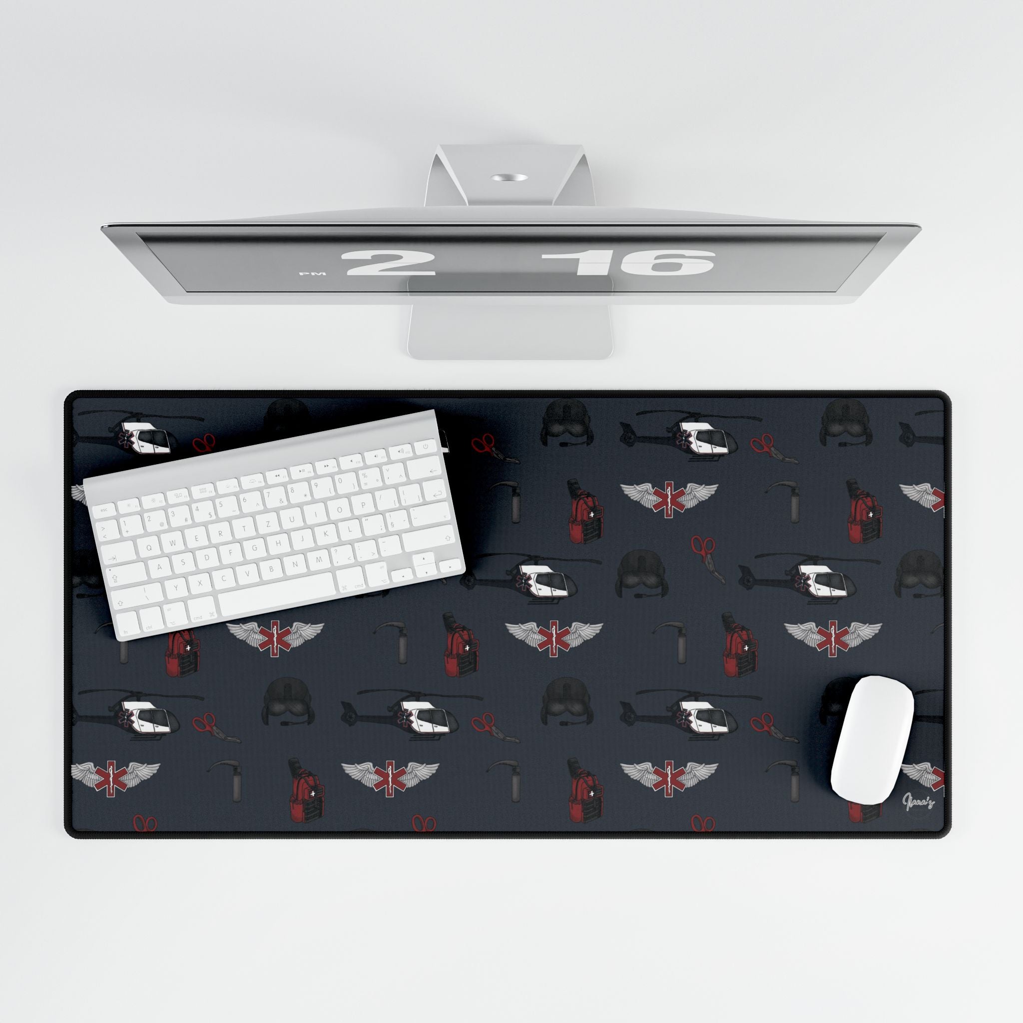 Flight Medic / Nurse Desk Mat Heli 2 (EC130) - Style 2 *Pre-Order-zoom-3