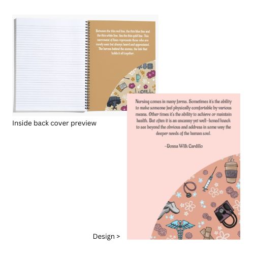 Nurse Spiral Notebook / Journal-zoom-3