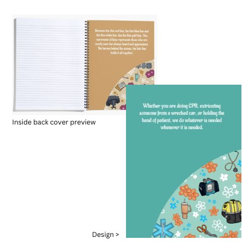 Paramedic | EMT Spiral Notebook / Journal-zoom-3