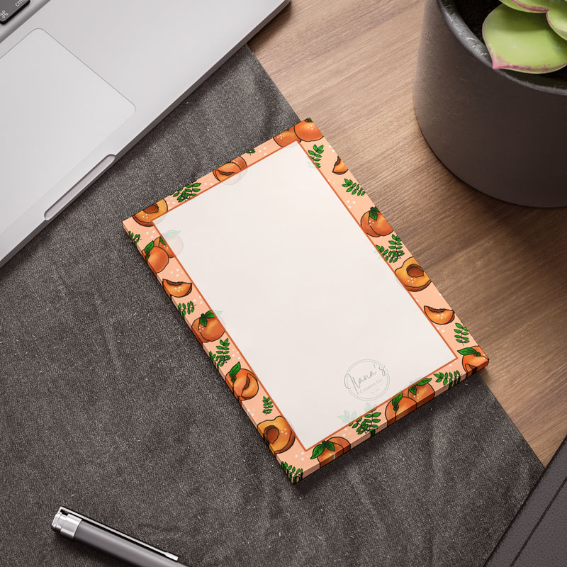 Perfect Peaches Sticky Notepad-zoom-