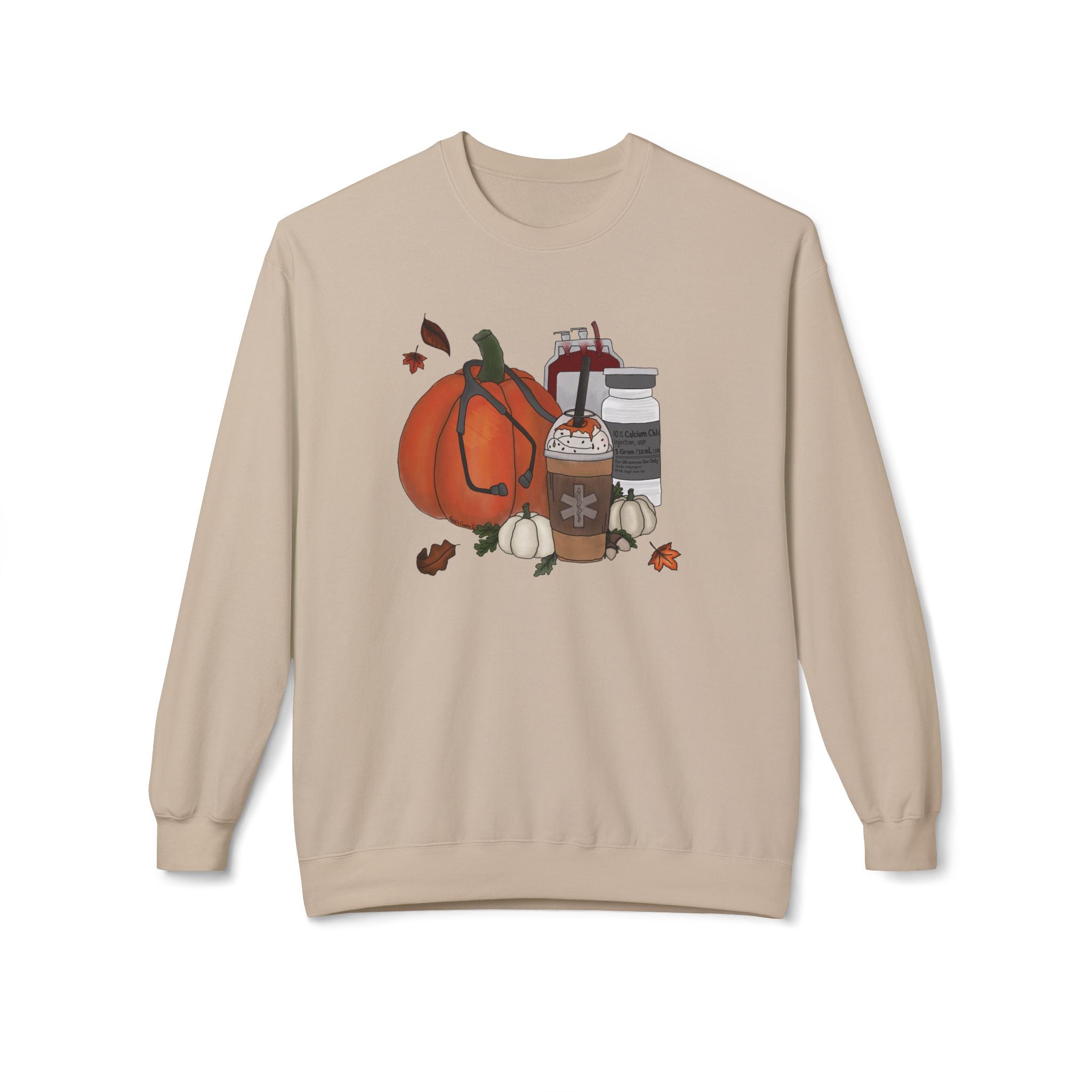 Medical / Healthcare Crewneck | Autumn Collection-zoom-2