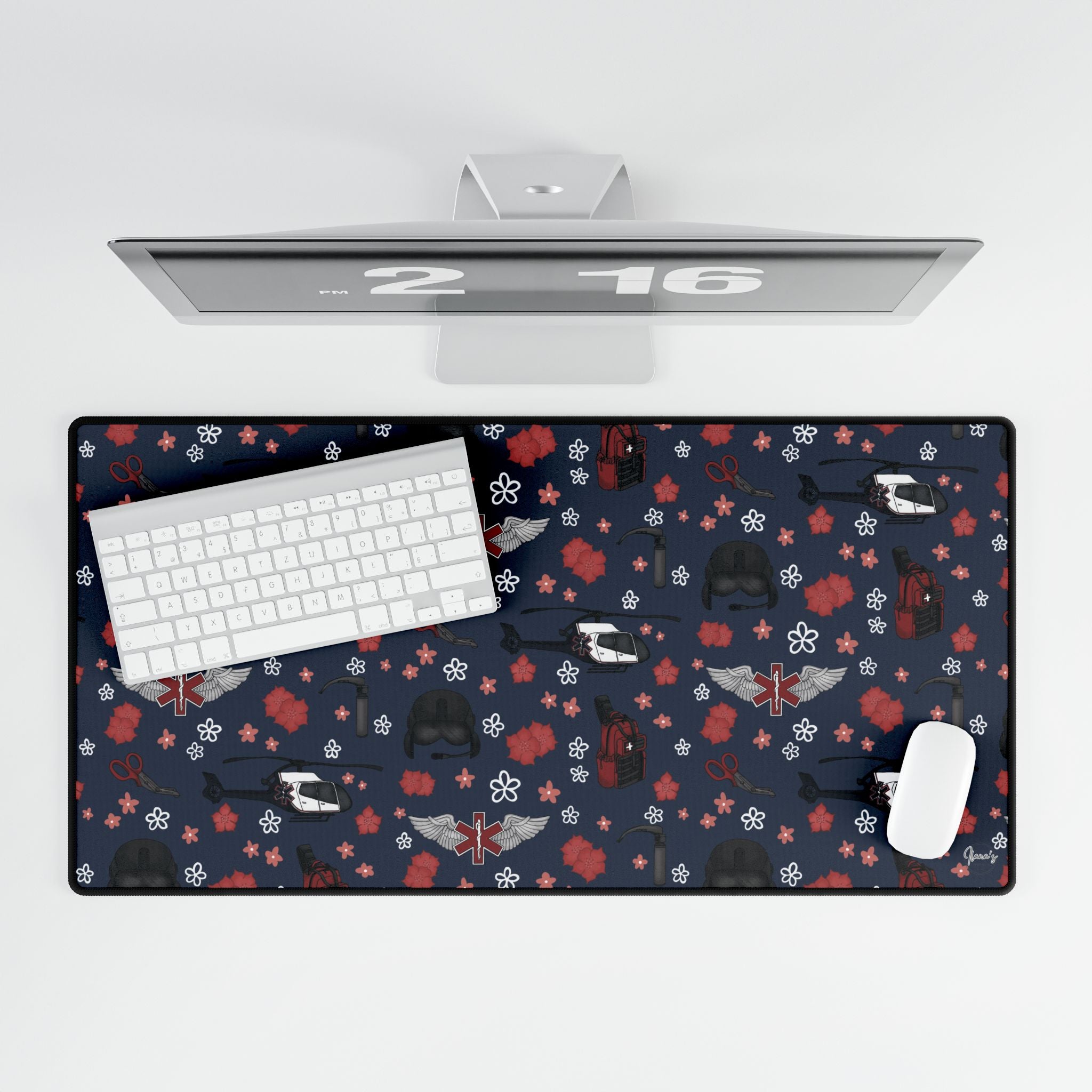 Flight Medic / Nurse Desk Mat Heli 2 (EC130) *Pre-Order-zoom-4