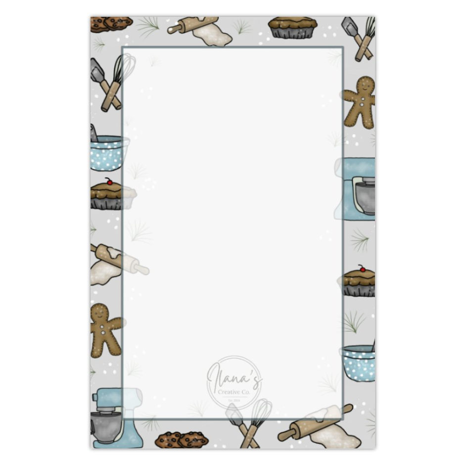 Baking Batch Sticky Notepad