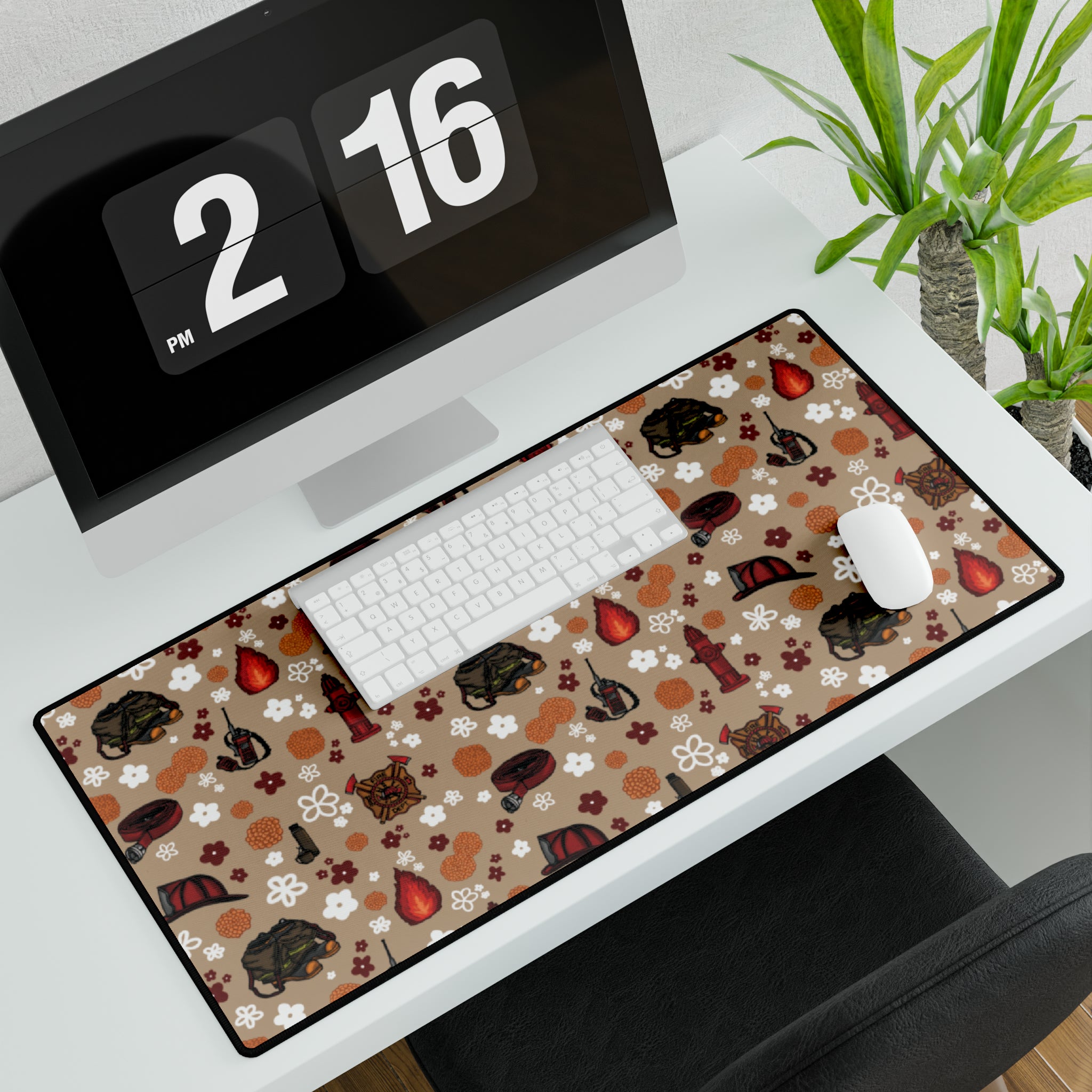 Firefighter Desk Mat *Pre-Order-zoom-2