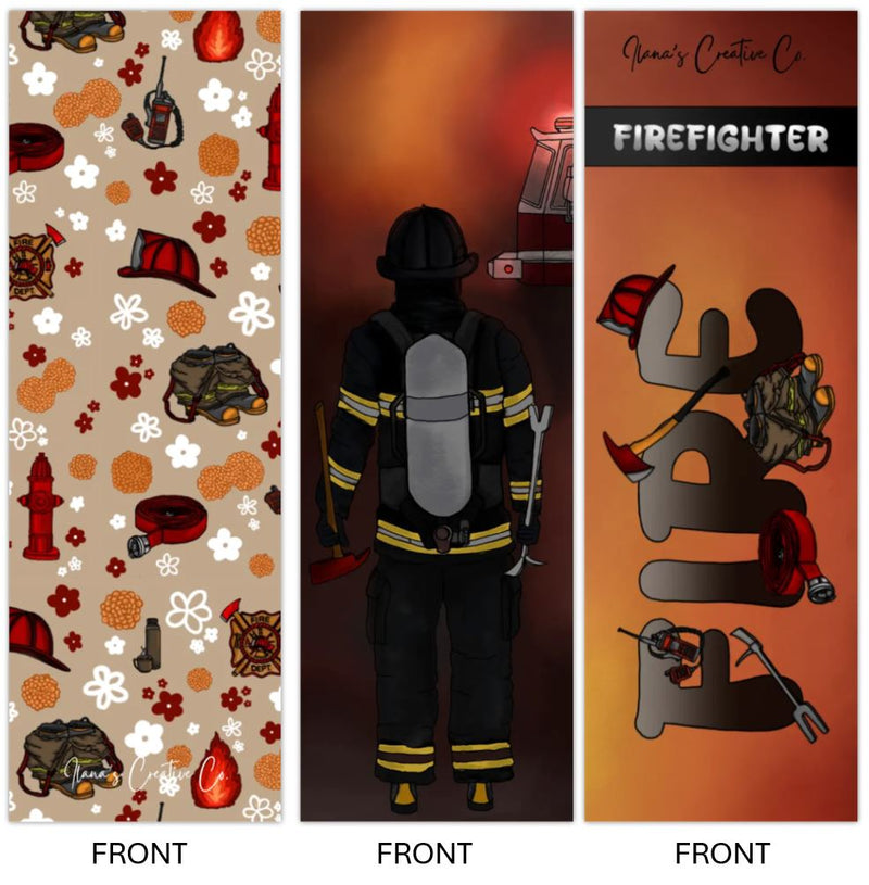 Firefighter Bookmark Bundle-zoom-