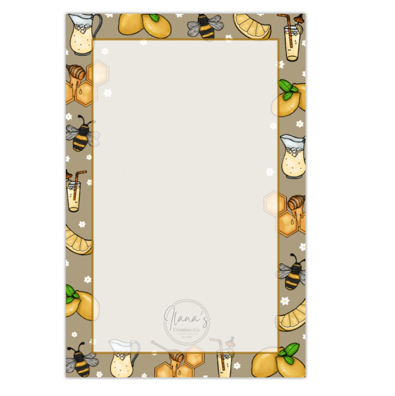 Honey Lemonade Sticky Notepad-zoom-