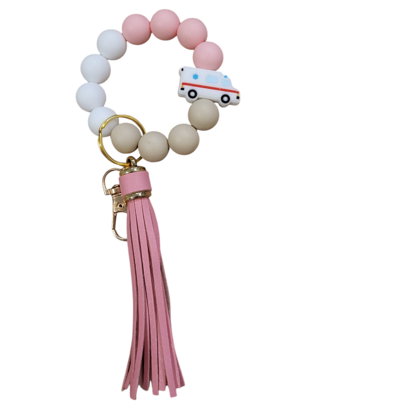 Wristlet Keychain Medic | Pink-zoom-
