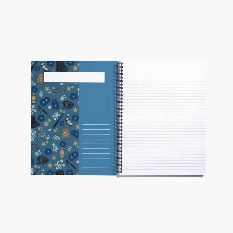 Police Spiral Notebook / Journal-zoom-
