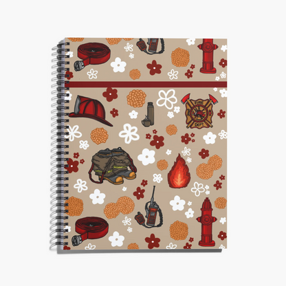 Firefighter Spiral Notebook / Journal