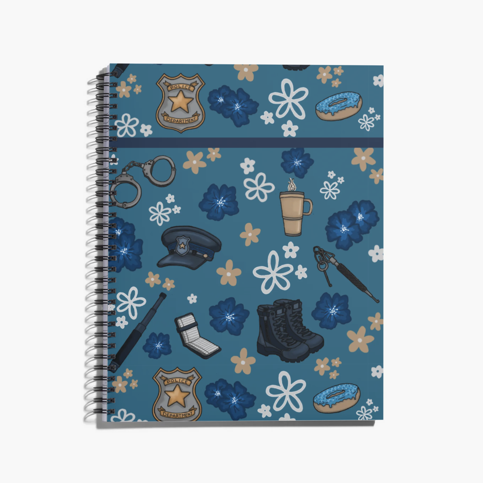 Police Spiral Notebook / Journal-zoom-1