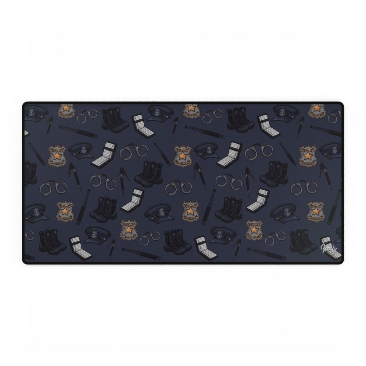 Police Desk Mat - Style 2 *Pre-Order-zoom-1