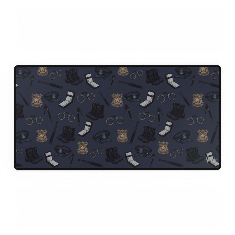 Police Desk Mat - Style 2 *Pre-Order-zoom-