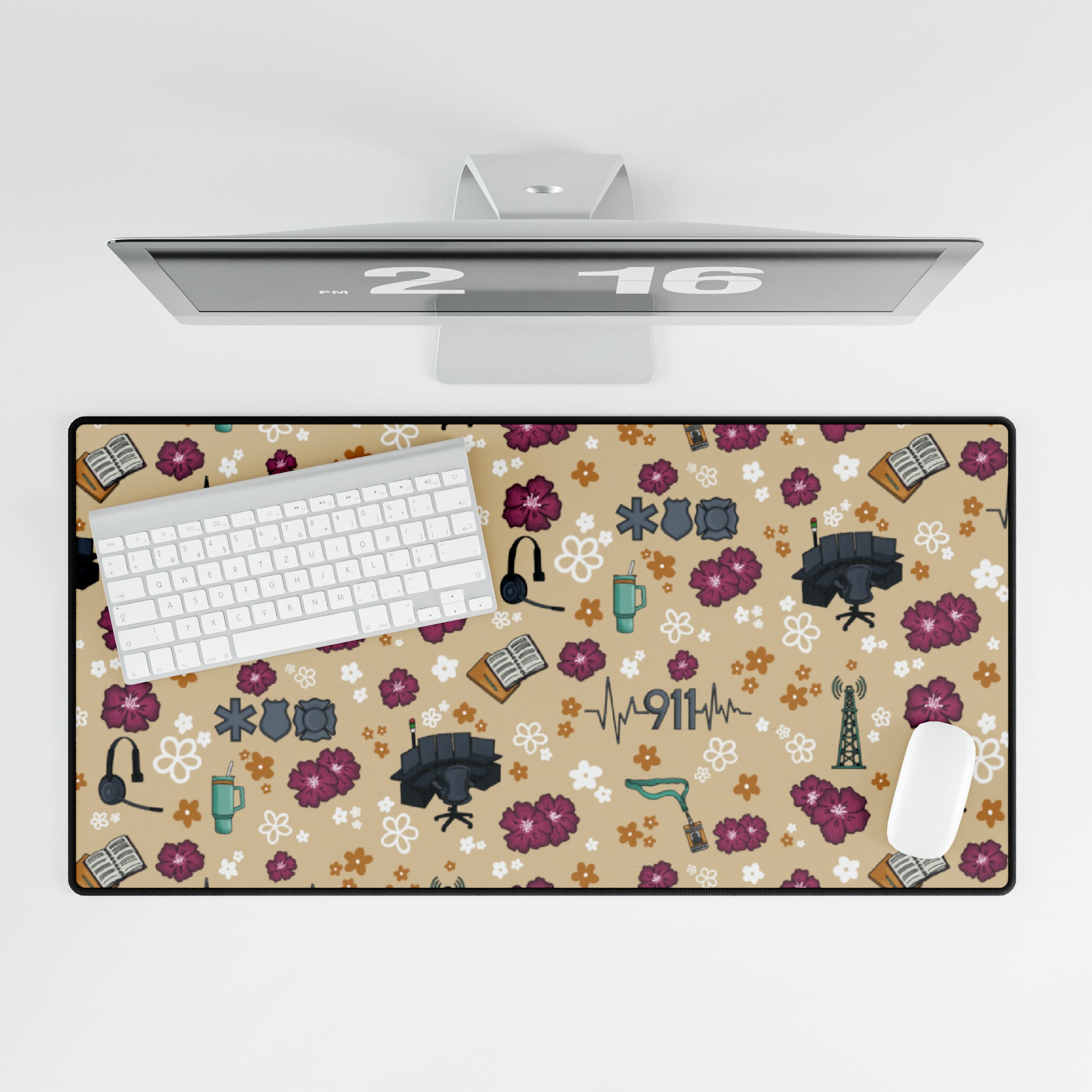 911 Dispatcher Desk Mat *Pre-Order-zoom-3