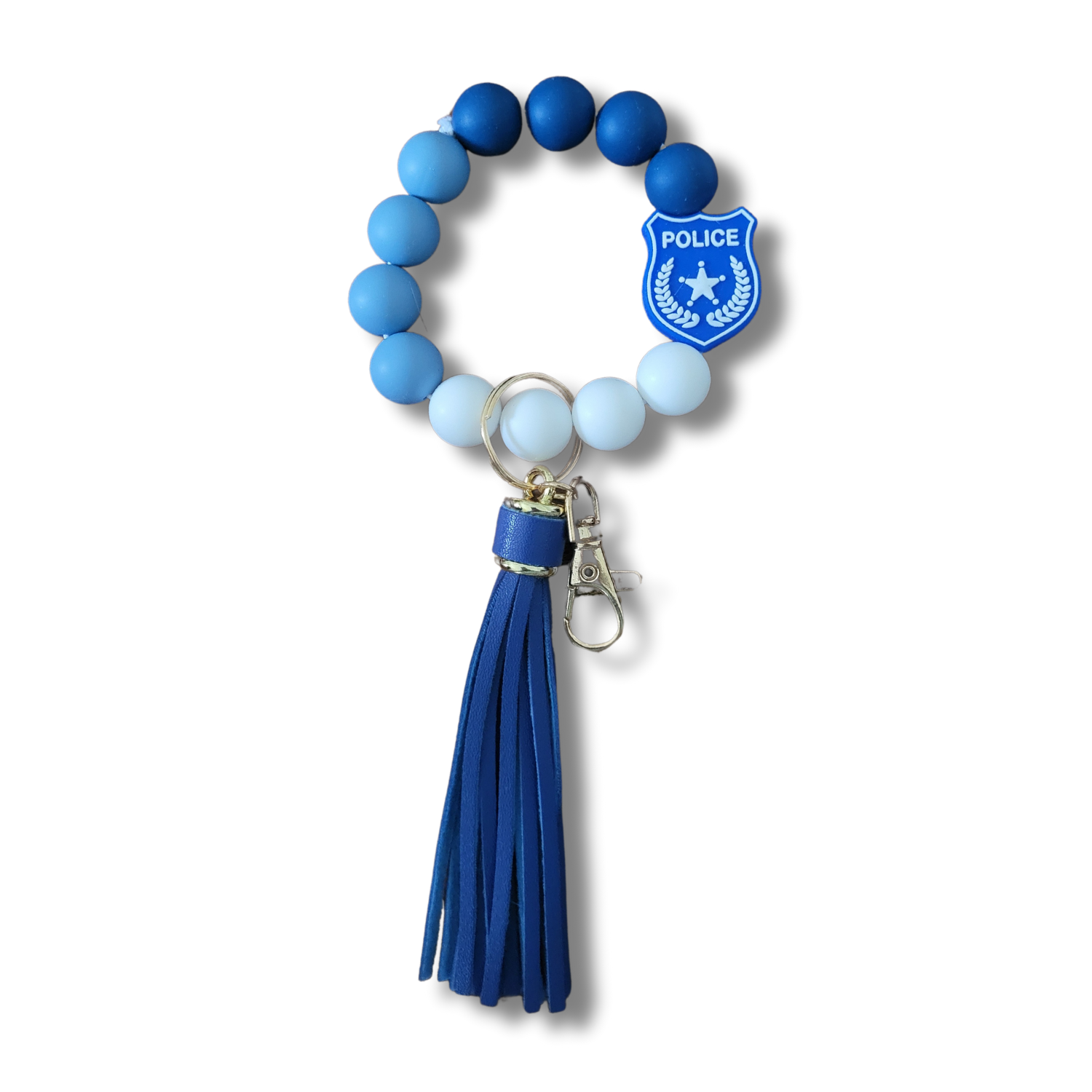 Wristlet Keychain Police Officer
