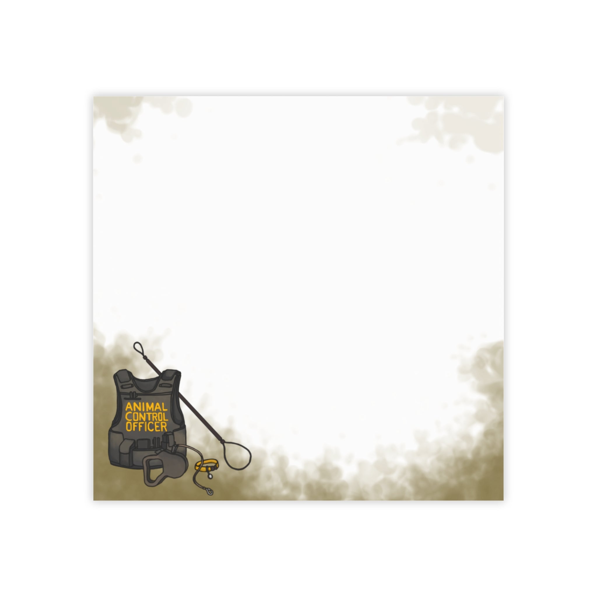 Animal Control Sticky Note