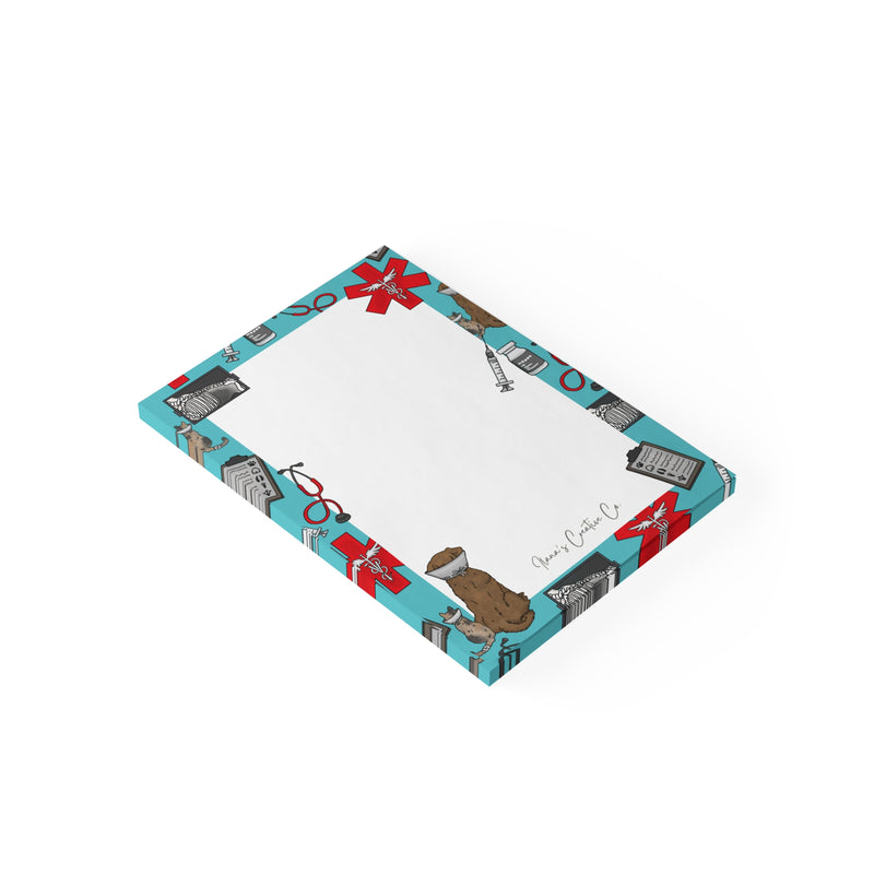 Emergency Vet Sticky Notepad-zoom-