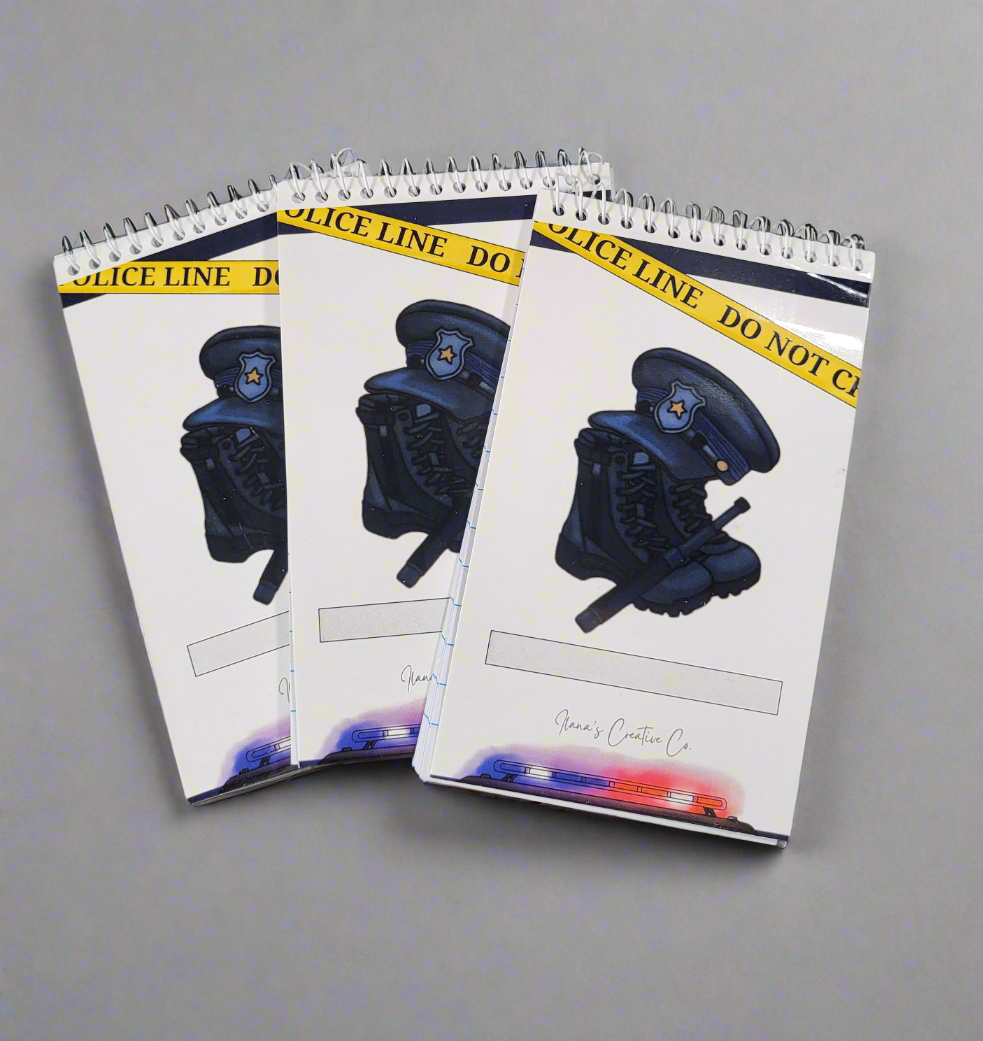 Law Enforcement Notepads -Set of 3-zoom-1