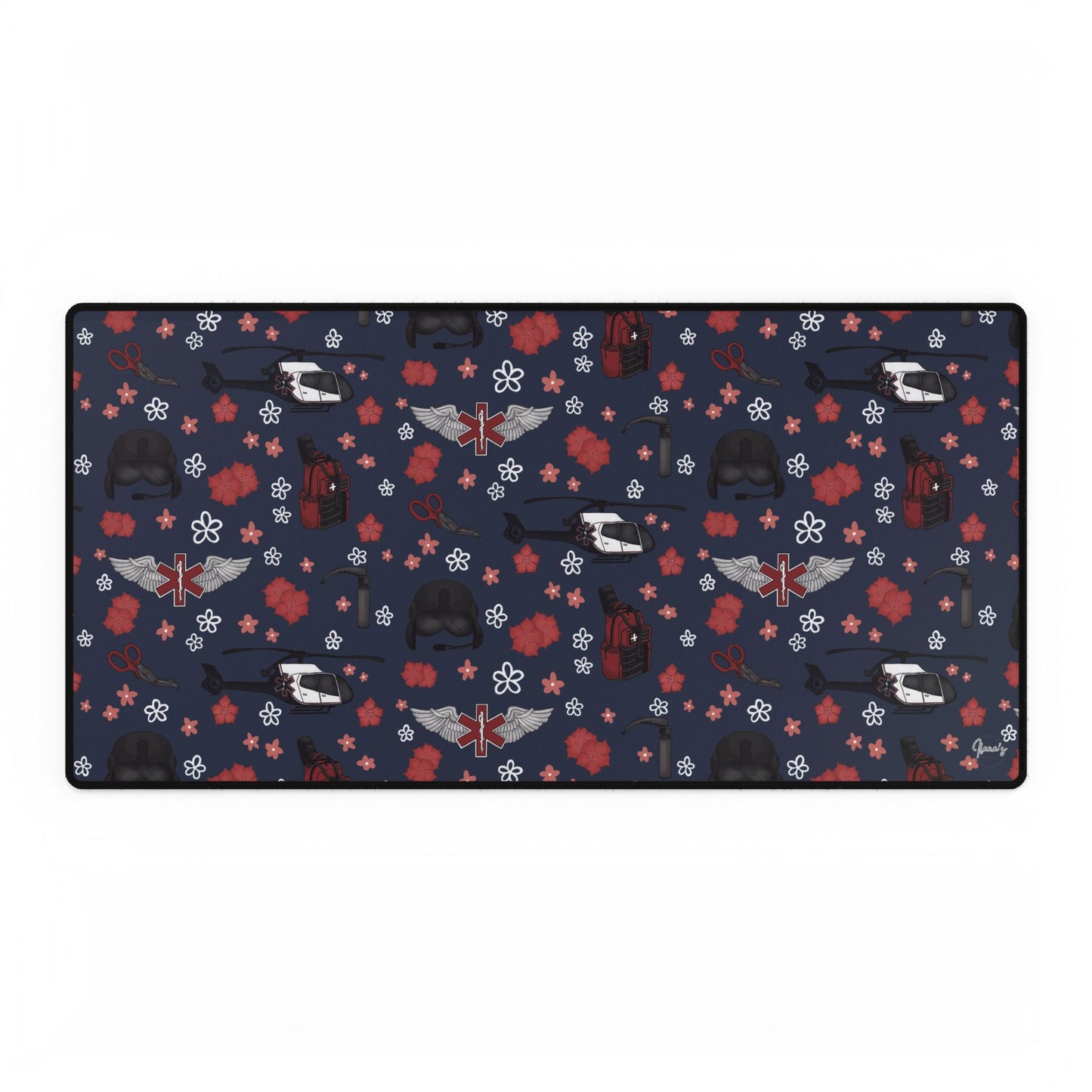 Flight Medic / Nurse Desk Mat Heli 2 (EC130) *Pre-Order
