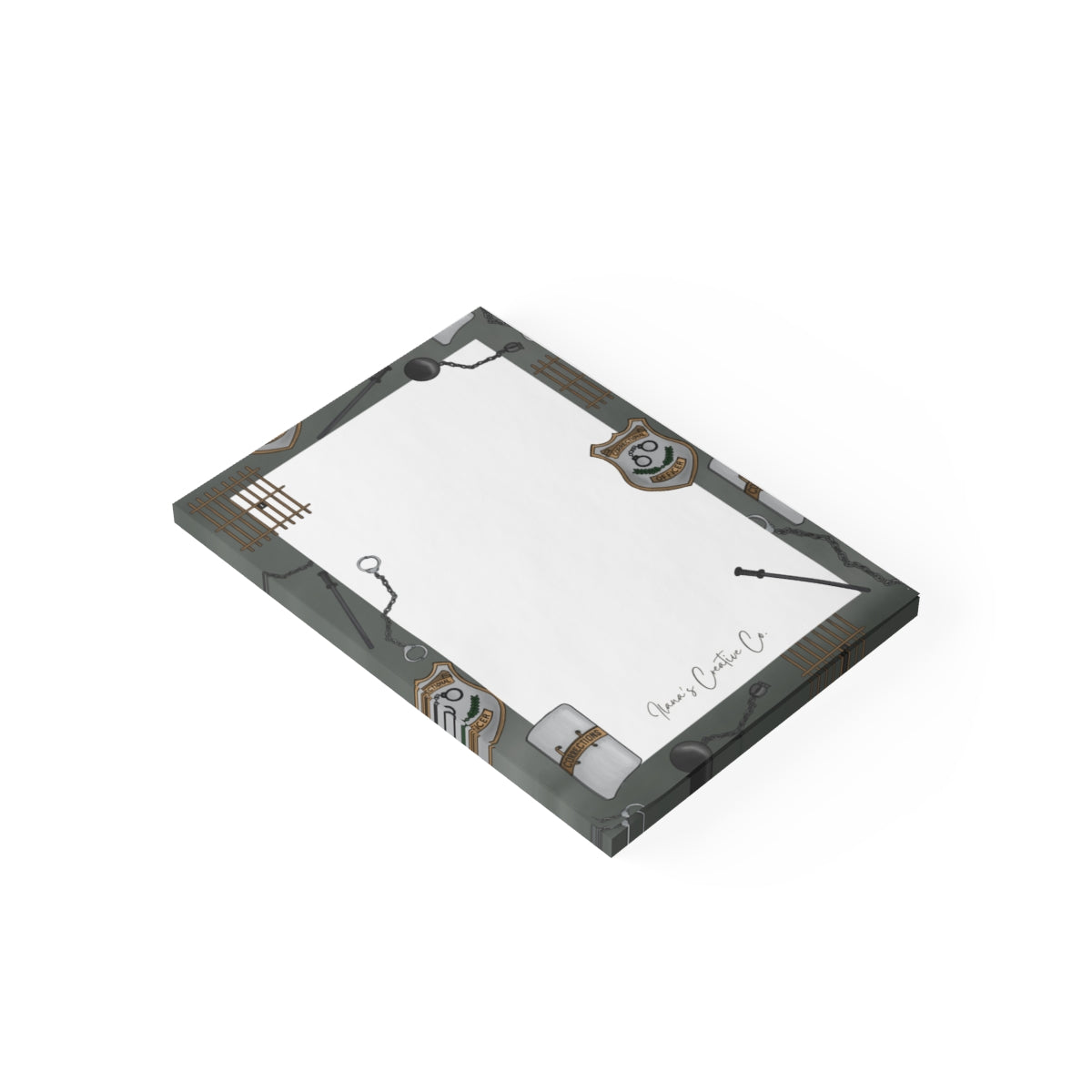 Correctional Officer Sticky Notepad-zoom-2