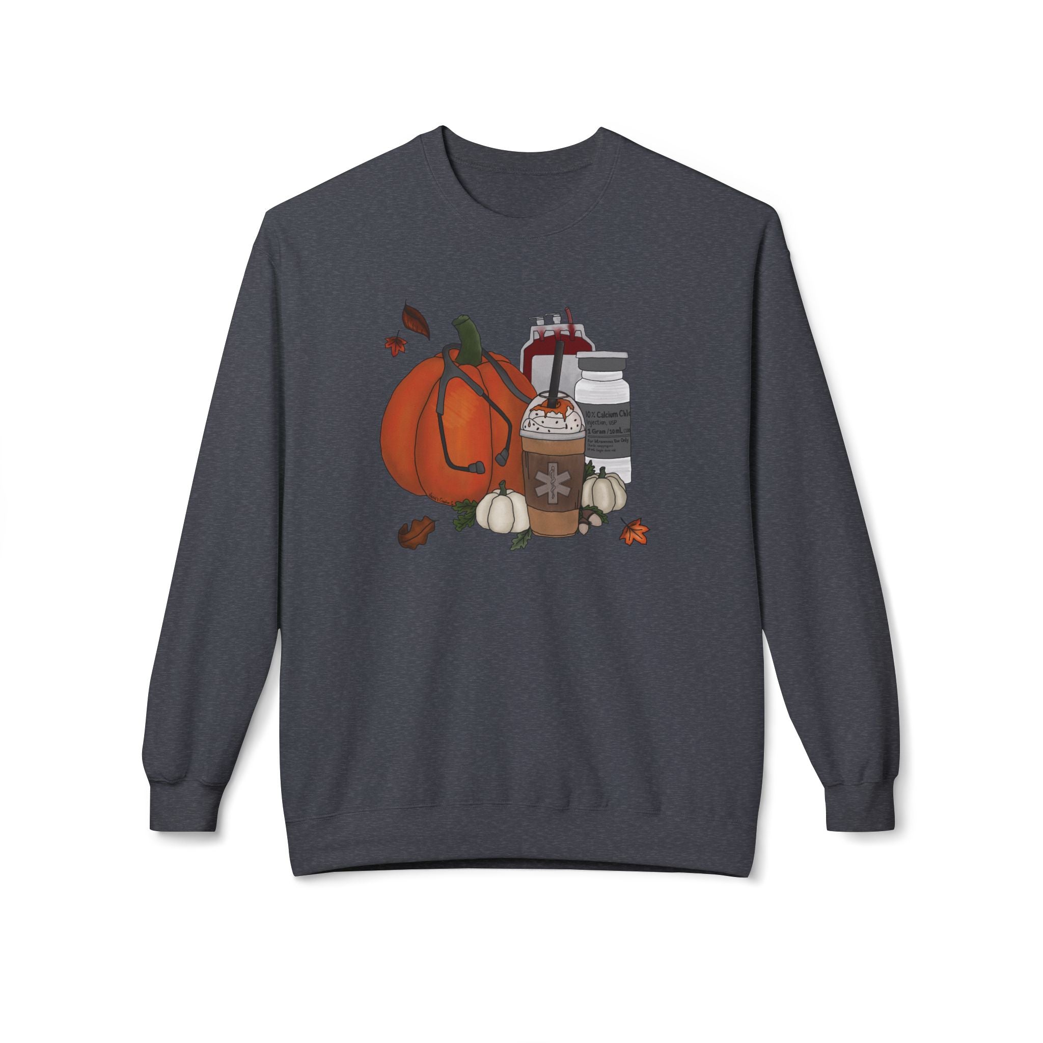 Medical / Healthcare Crewneck | Autumn Collection-zoom-3