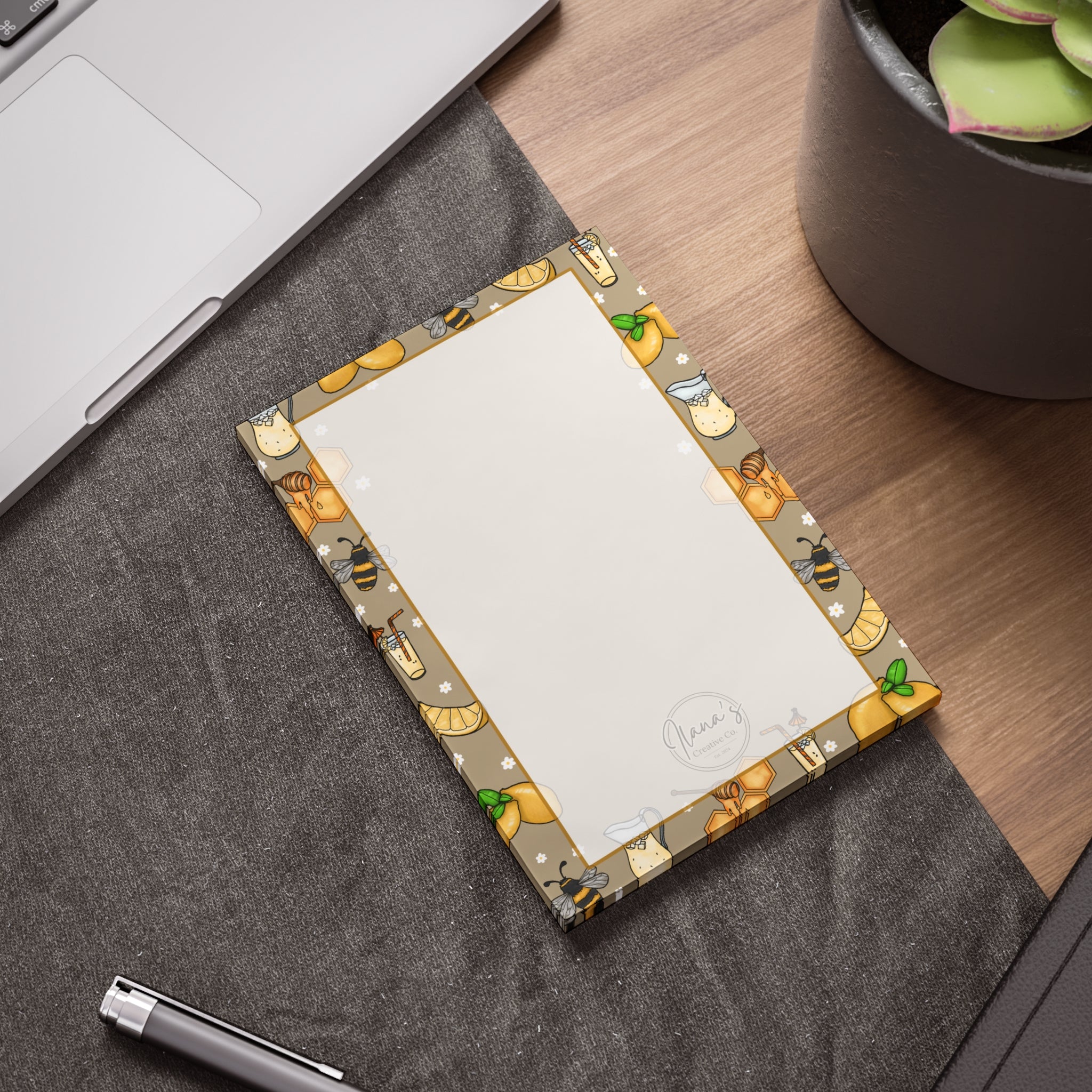 Honey Lemonade Sticky Notepad-zoom-3