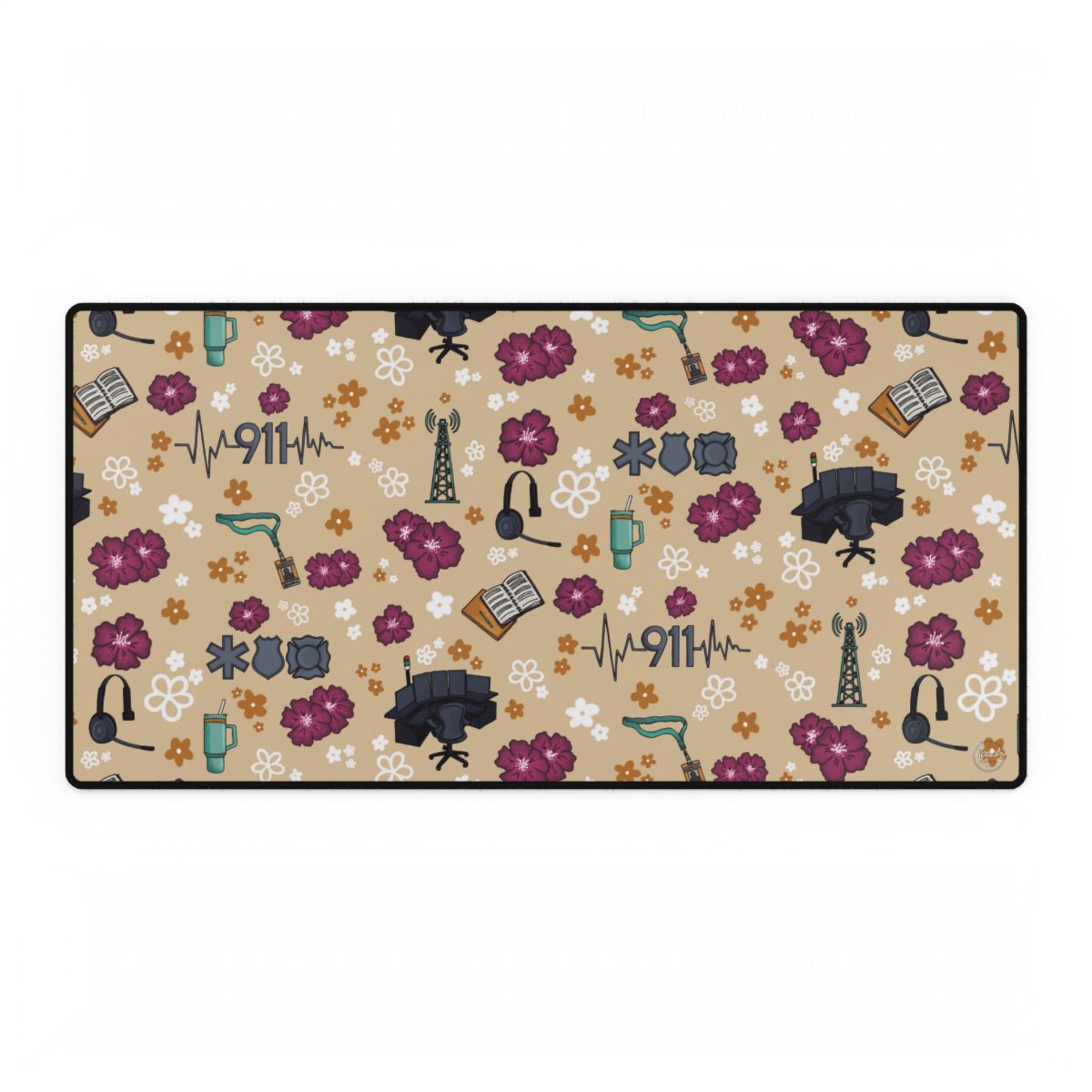 911 Dispatcher Desk Mat *Pre-Order-zoom-1