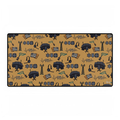 911 Dispatcher Desk Mat - Style 2 *Pre-Order