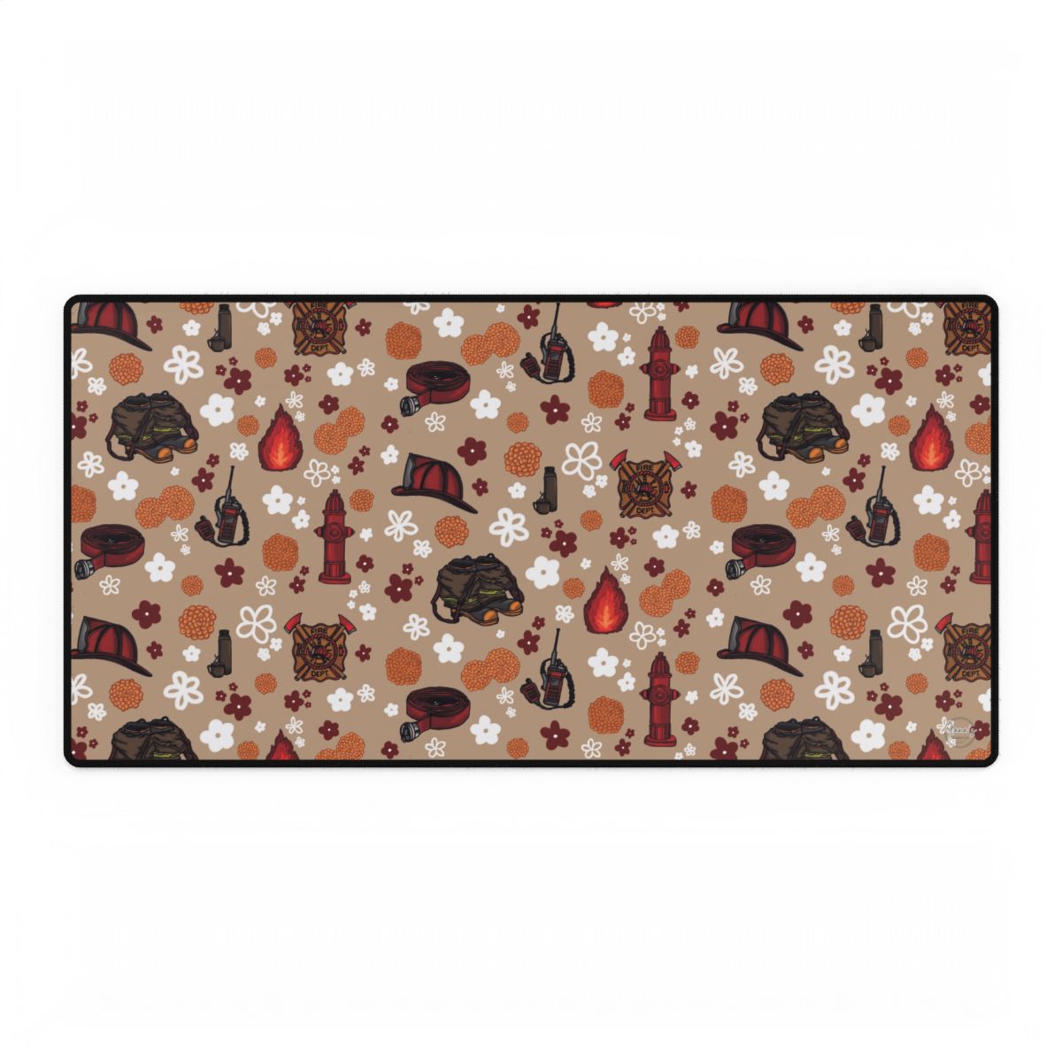 Firefighter Desk Mat *Pre-Order-zoom-1