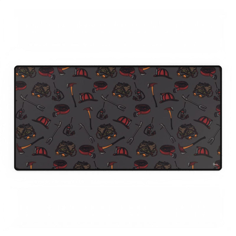 Firefighter Desk Mat- Style 2 *Pre-Order-zoom-