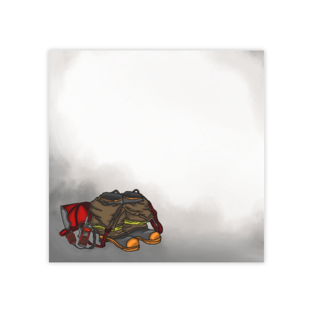 Firefighter Sticky Note-zoom-1
