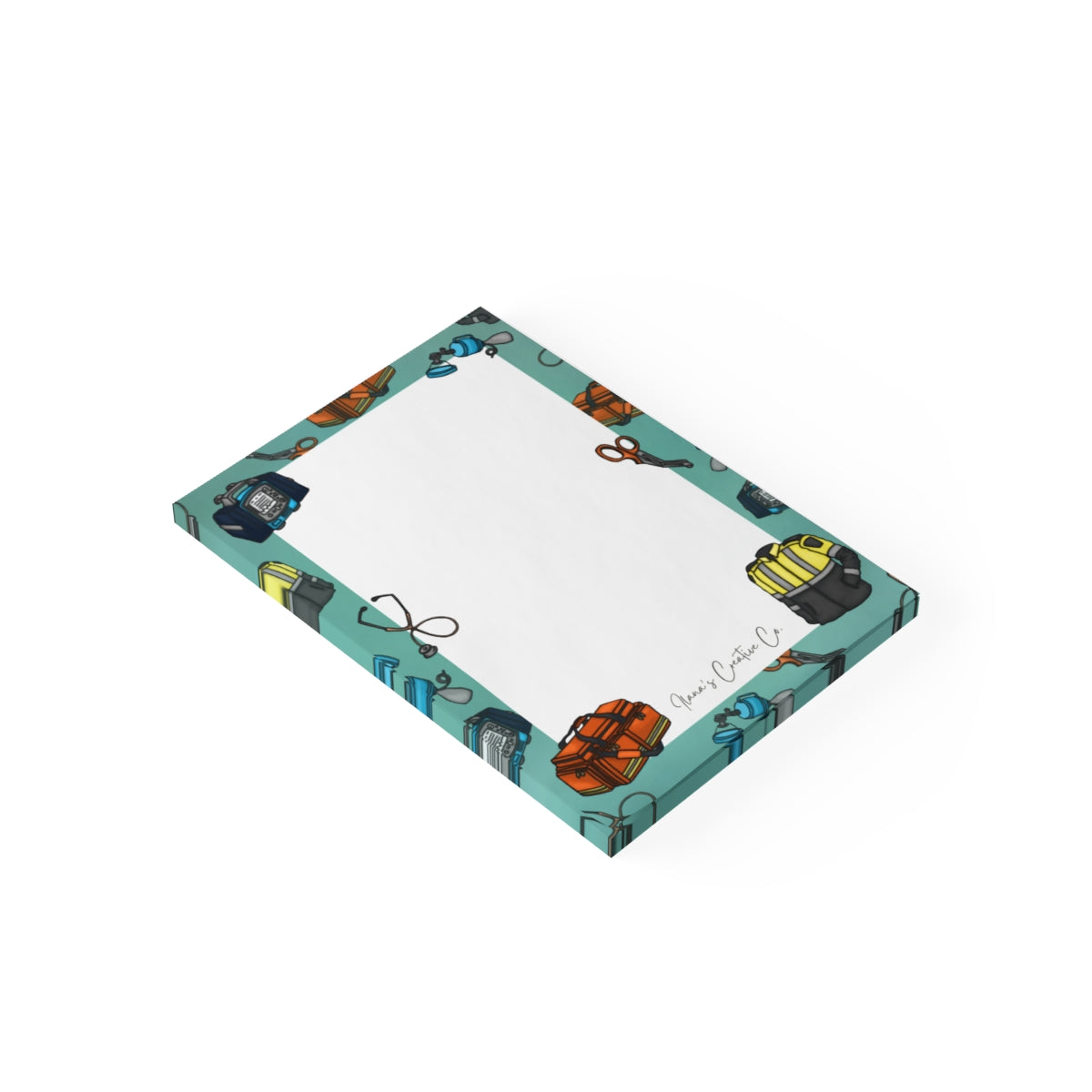 Paramedic / EMT Sticky Notepad-zoom-2