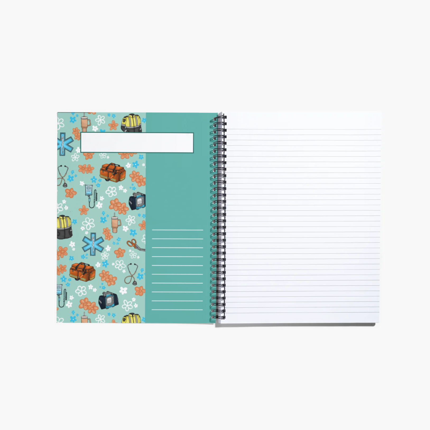 Paramedic | EMT Spiral Notebook / Journal-zoom-2