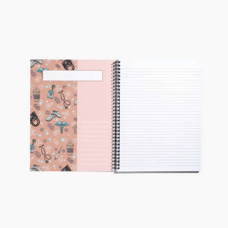 Nurse Spiral Notebook / Journal-zoom-