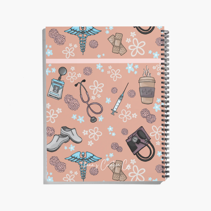 Nurse Spiral Notebook / Journal-zoom-